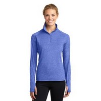 LST854 Ladies Sport-Wick® Stretch Contrast 1/4-Zip Pullover custom  embroidered or printed with your logo.